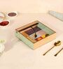 Mughal Collectio Multicolour Wood Tissue Holder
