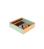 Mughal Collectio Multicolour Wood Tissue Holder