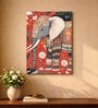 Mughal Elephant Stretched Canvas Painting