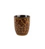 Mughal HandPainted 150ml Brown Ceramic (Set of 4) Tea Cup