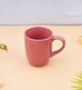 Mughal Marvel Pink Ceramic 300 ml Handmade Coffee Mug