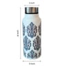 Mughal Paisley Medium Stainless steel 700ml water bottle