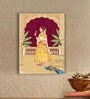 Mughal Wall Art Artwork Stretched Canvas Home Decor, Wall Decoration