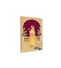 Mughal Wall Art Artwork Stretched Canvas Home Decor, Wall Decoration