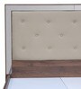 Mulan Queen Bed in Walnut Colour