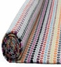 Mutlicolor Stripes Cotton 8X4 Feet Hand Woven Carpet