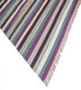 Mutlicolor Stripes Wool Hand Woven Carpet