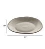 Handcrafted Matt Finish 8 Inch  Stoneware Platter