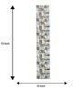 Multicolor 72x13 Polyester Table Runner