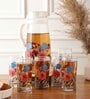 Multi 210 ML Glass 7 Pcs Everyday Glasses With Jug
