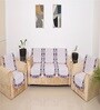 Multicolor 5 Seater Floral 10Pcs Sofa Covers
