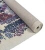 Multi Abstract Wool 5x8 Feet Hand Woven Carpet