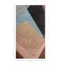 Multi Abstract Wool and Viscose 4 ft X 6 ft Hand Tufted Carpet