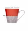 Contemporary Bone China Coffee Mug (Set of 2)