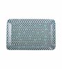 Multicolour Vibrant  Melamine  (Set of 3) Serving Tray Set
