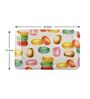 Multicolour Vibrant  Melamine  (Set of 3) Serving Tray Set