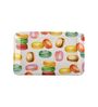 Multicolour Vibrant  Melamine  (Set of 3) Serving Tray Set