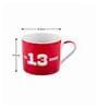Elementary Bone China Tea Cup (Set of 2)