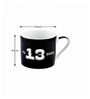 Elementary Bone China Tea Cup (Set of 2)
