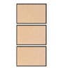Giraffe Multicolour Canvas (Pack of 3) Kids Wall Art