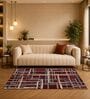 Multi-color Abstract PP Heatset 4 x 6 Feet  Machine -Made Carpet