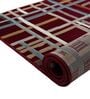 Multi-color Abstract PP Heatset 4 x 6 Feet  Machine -Made Carpet