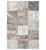 Multi-color Contemporary Freize 6 x 9 Feet  Machine -Made Carpet