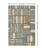 Multi-color Contemporary PP Heatset 6 x 9 Feet  Machine -Made Carpet