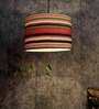 Lavery Multicolour Fabric Hanging Light