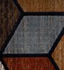 Multi-color Geometric PP Heatset 4 x 6 Feet  Machine -Made Carpet