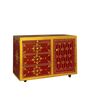 Multi Color MDF & Sheesham Wooden Cabinet