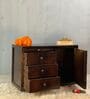 Multi Color MDF & Sheesham Wooden Cabinet