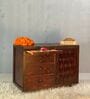 Multi Color MDF & Sheesham Wooden Cabinet