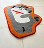 Multi Colour Cartoon Wool And Cotton 3 X 2 Feet Hand Tufted Carpet