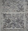 Grey Wool And Cotton 5 X 8 Ft Hand Tufted Carpet