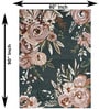 Green Floral Wool And Cotton 5 X 7 ft Hand Tufted Carpet