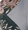 Green Floral Wool And Cotton 5 X 7 ft Hand Tufted Carpet