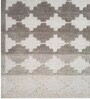 Multi Colour Geometric Wool And Cotton 8 X 5 Feet Hand Tufted Carpet