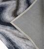 Grey Geometric Wool And Cotton 5 X 8 Ft Hand Tufted Carpet