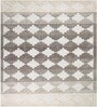 Multi Colour Geometric Wool And Cotton 8 X 5 Feet Hand Tufted Carpet