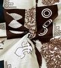 Multicolor Geometric 300 TC Cotton 1 Single Size Bedsheet With 1 Pillow Cover