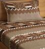 Multicolor Traditional 300 TC Cotton Blend Single Bed Sized Bed Sheets With 1 Pillow Cover