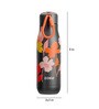 Trendy Floral 500ml Black Stainless Steel Bottle