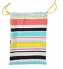 Multicolor Cotton Foldable Set Of 2 Shoe Organizers
