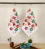 Multicolor Cotton Printed 90 GSM Hand Towels (2 Pc)