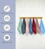 Multi Cotton Solid  500 GSM Hand Towels Pack of 7