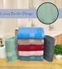 Multi Cotton Solid  500 GSM Hand Towels Pack of 7
