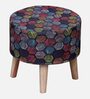 Multi Fabric Seating Stool in Multi Colour