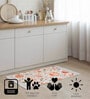 Multi Floral Hand Woven 3 Ft X 2 Ft Dhurrie