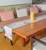 Multi Floral Poly Canvas (12 x 84 ) Table Runner